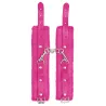 Ouch! Menottes de poignet Plush Rose